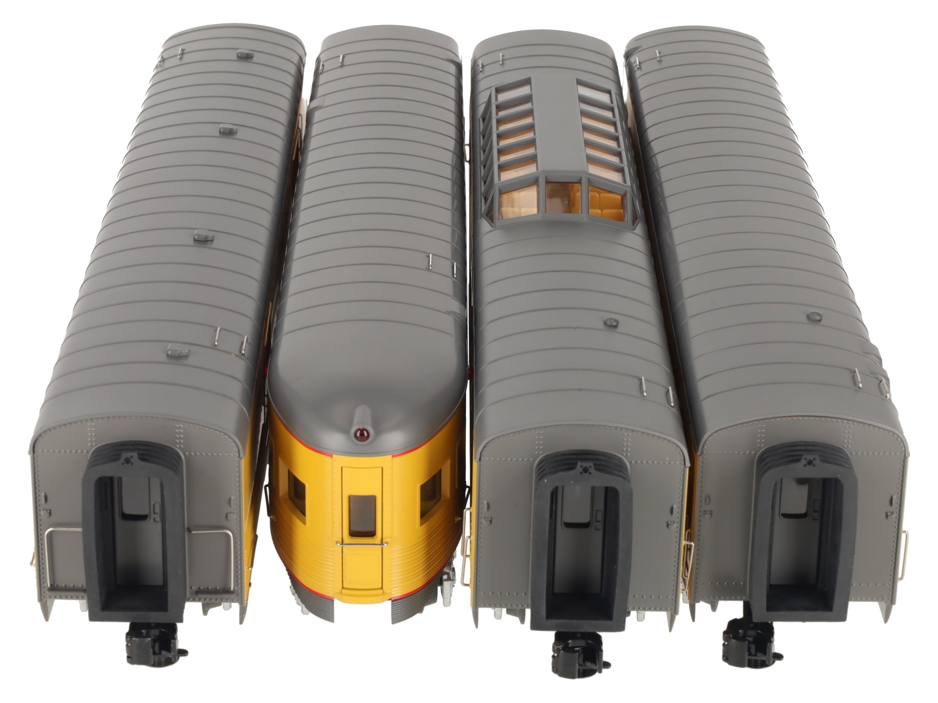 MTH 30-67658 O Union Pacific 60' Streamlined ABS Passenger Car Set (Set of 4) LN/Box