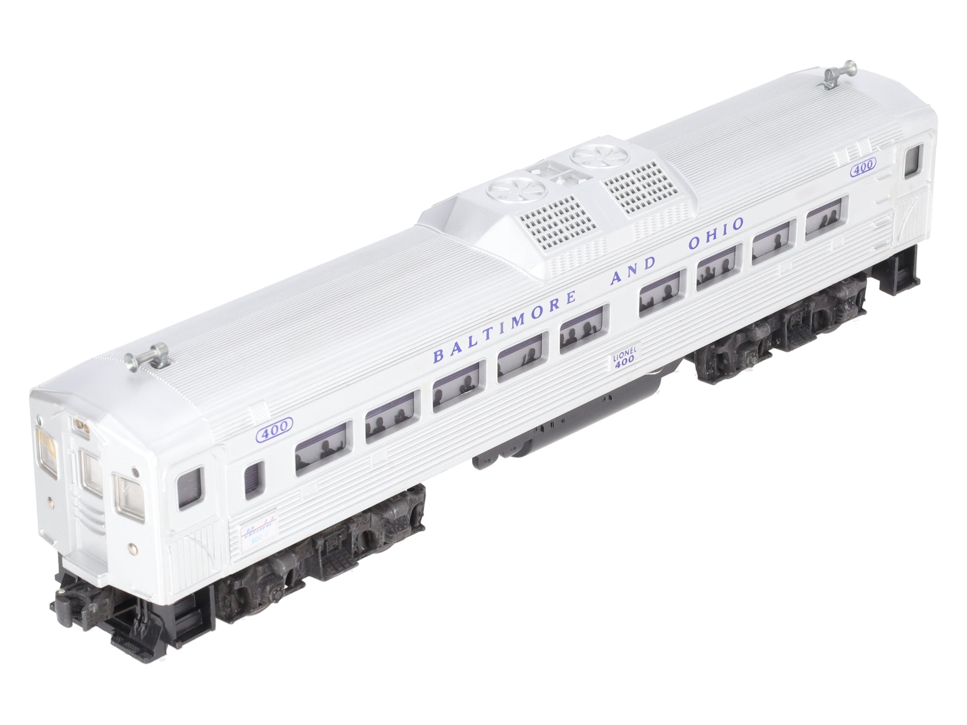 Lionel 400 Vintage O Powered Baltimore & Ohio Commuter Car VG/Box