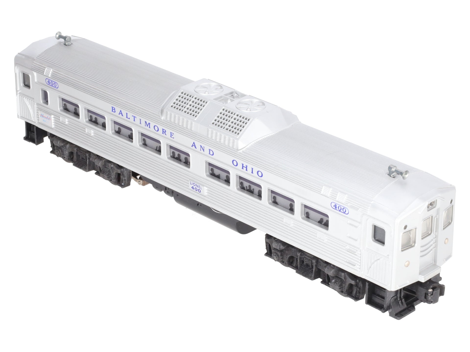 Lionel 400 Vintage O Powered Baltimore & Ohio Commuter Car VG/Box