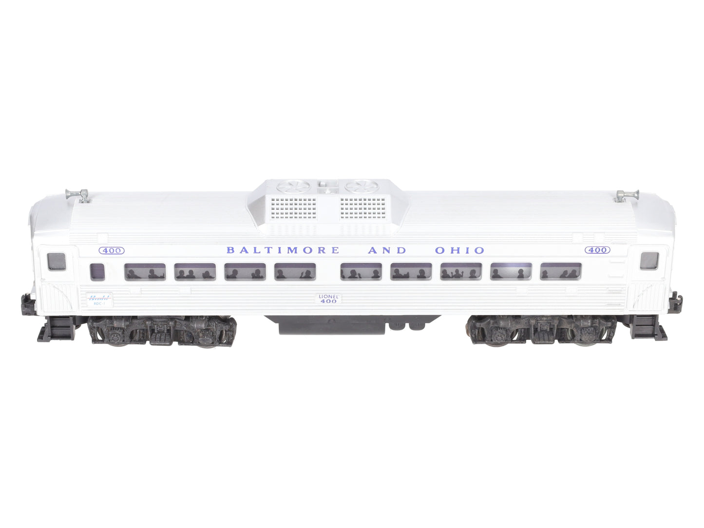Lionel 400 Vintage O Powered Baltimore & Ohio Commuter Car VG/Box