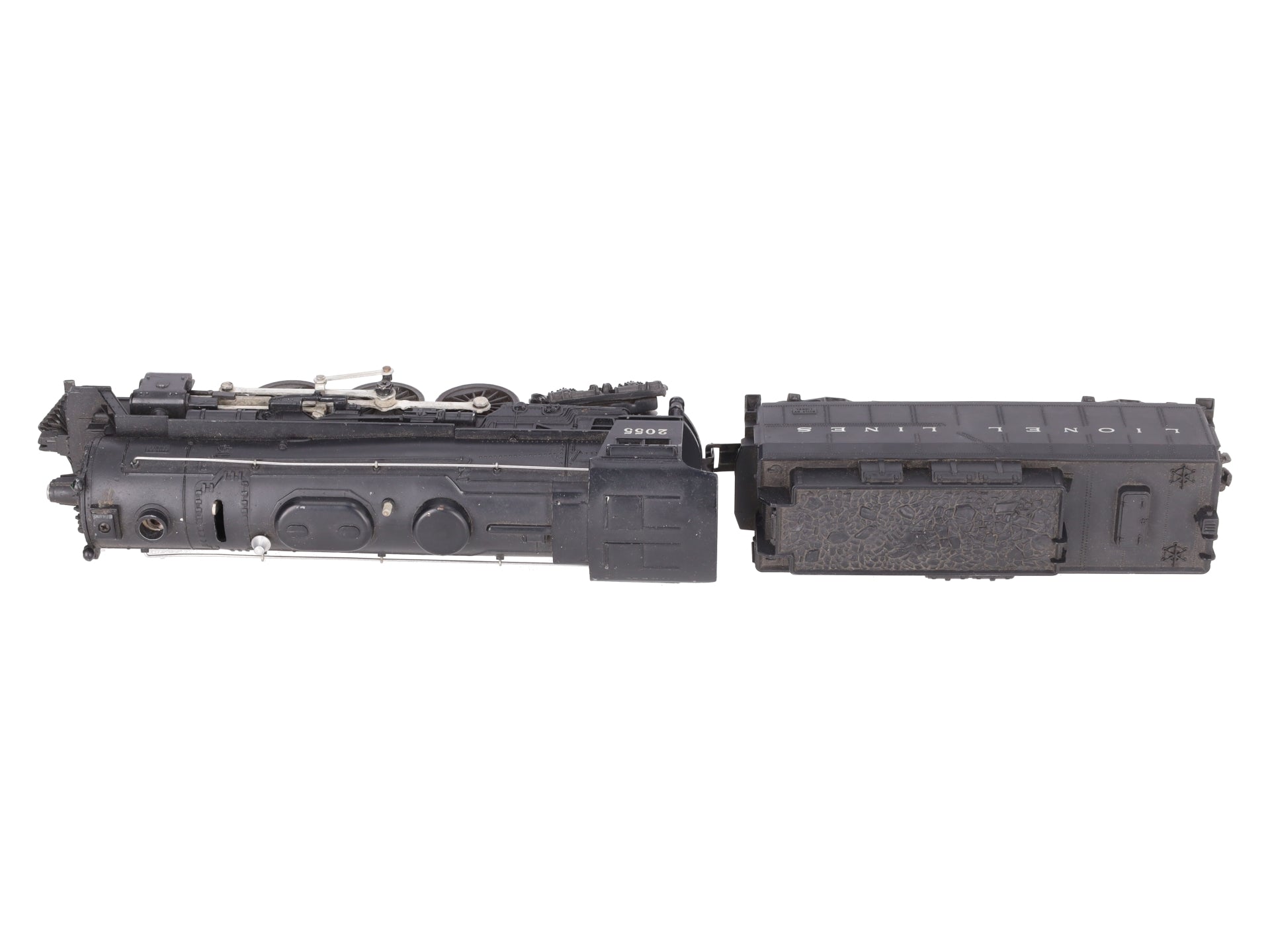 Lionel 2055 Vintage O 4-6-4 Hudson Steam Locomotive with 6026W Tender VG/Box