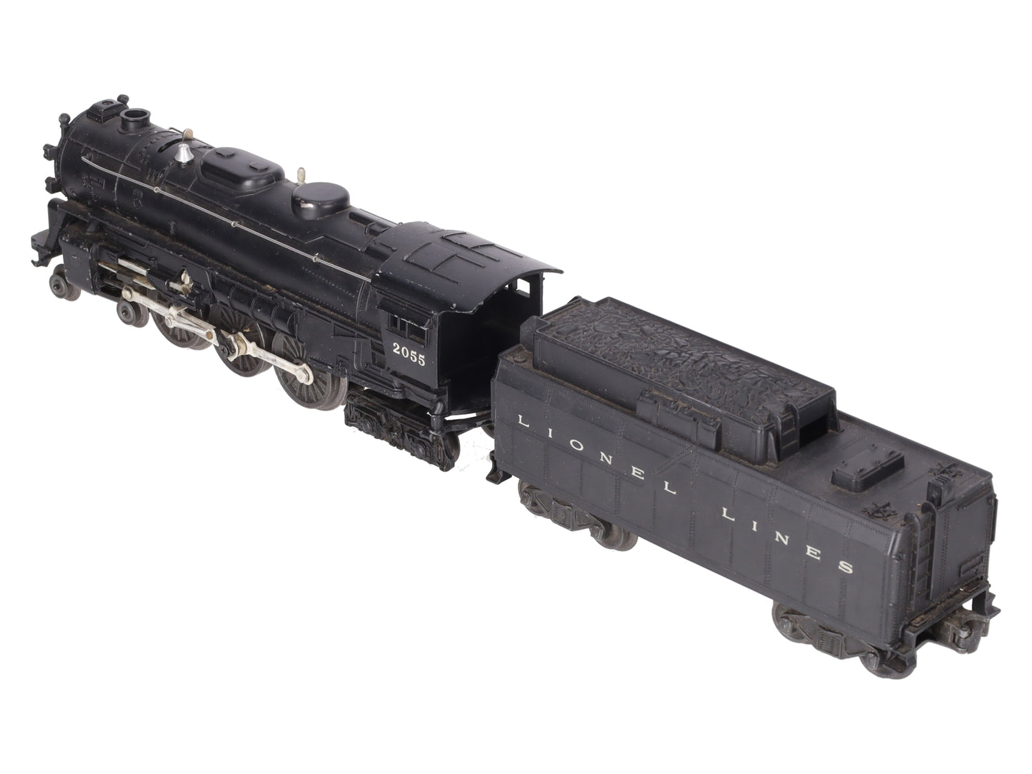 Lionel 2055 Vintage O 4-6-4 Hudson Steam Locomotive with 6026W Tender VG/Box