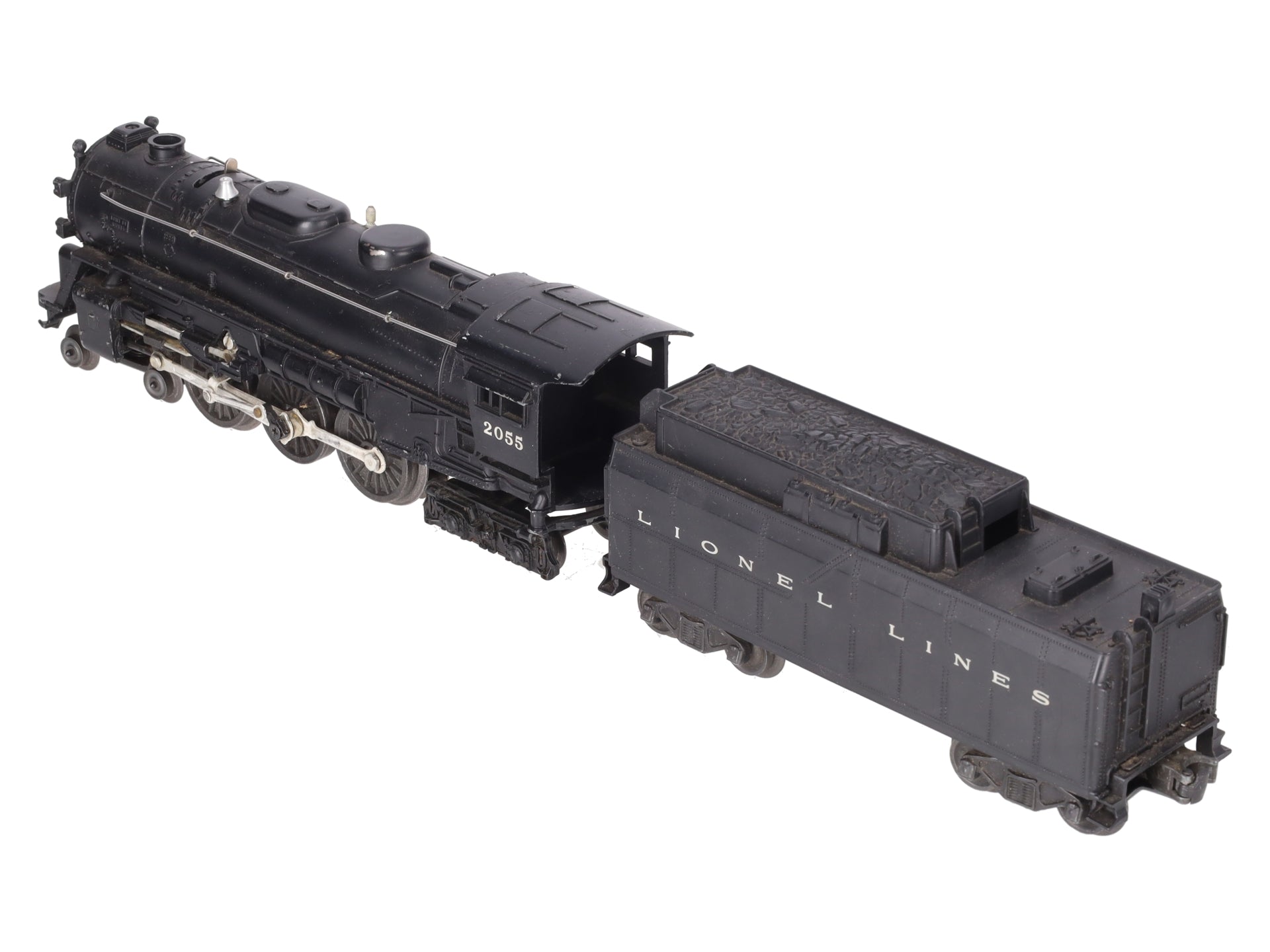 Lionel 2055 Vintage O 4-6-4 Hudson Steam Locomotive with 6026W Tender VG/Box