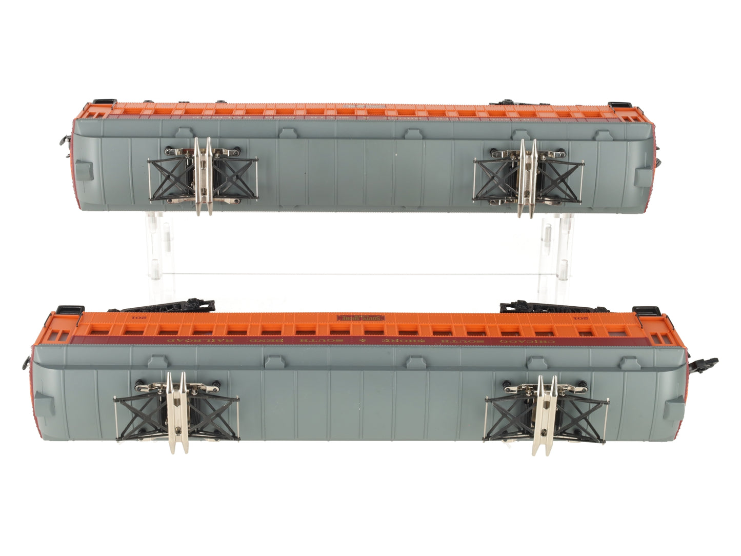 Lionel 6-21329 Chicago South Shore & South Bend Interurban Cars (Set of 2) EX/Box