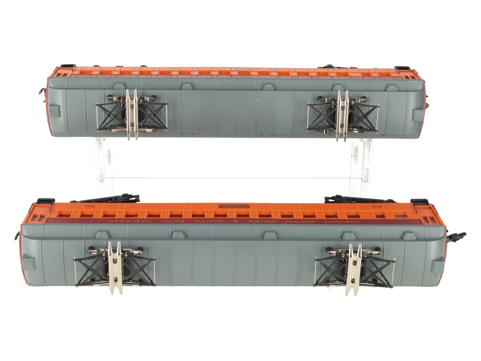 Lionel 6-21329 Chicago South Shore & South Bend Interurban Cars (Set of 2) EX/Box