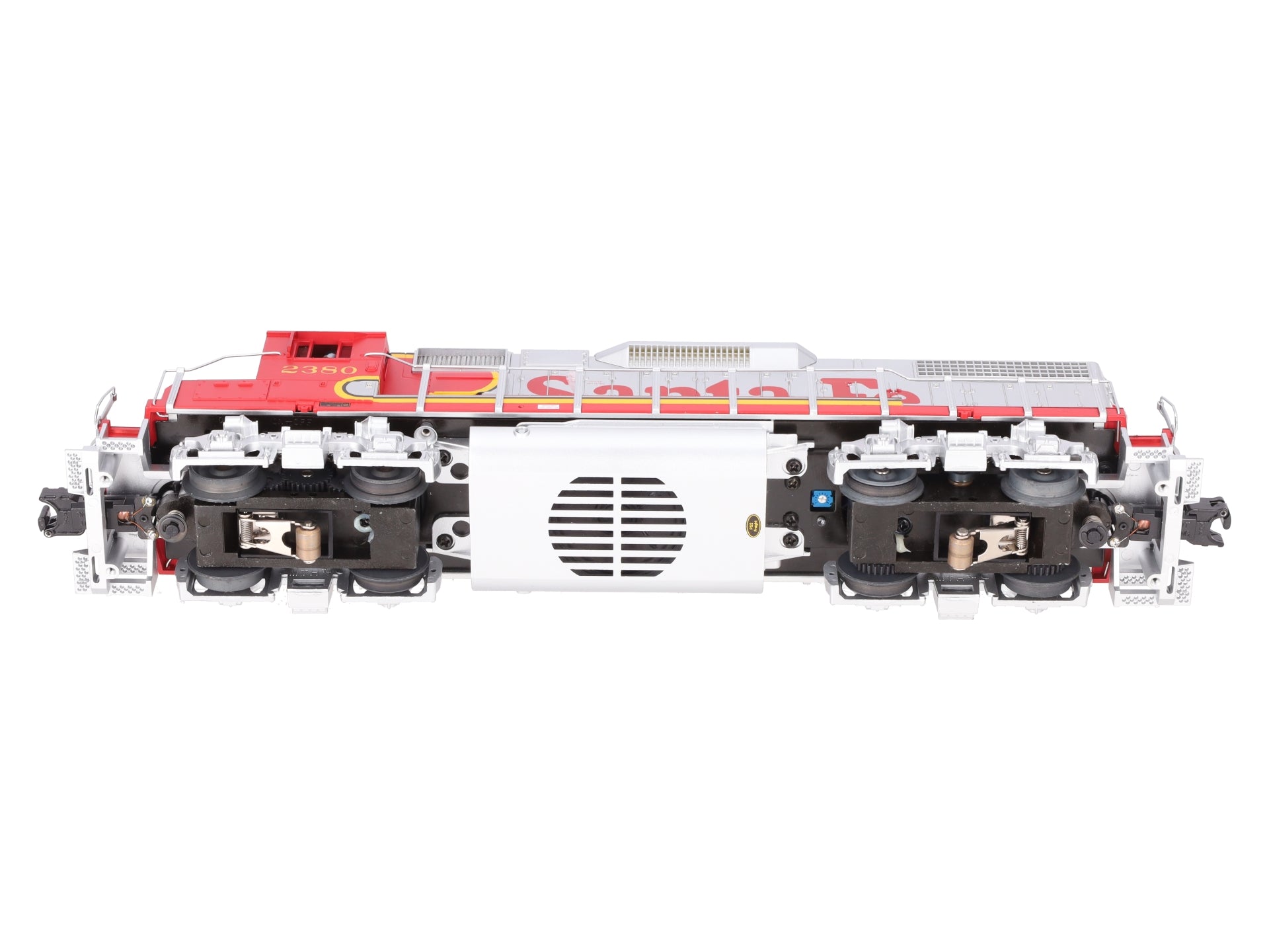 MTH 20-2255-1 O Gauge Santa Fe GP38-2 Diesel Engine w/PS2 #2380 LN/Box