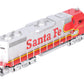 MTH 20-2255-1 O Gauge Santa Fe GP38-2 Diesel Engine w/PS2 #2380 LN/Box