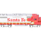 MTH 20-2255-1 O Gauge Santa Fe GP38-2 Diesel Engine w/PS2 #2380 LN/Box