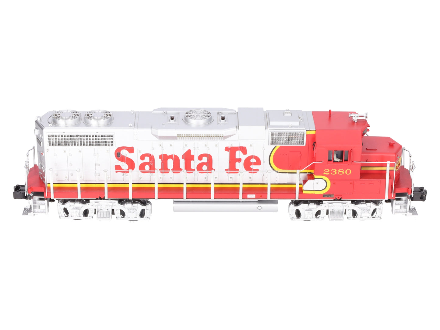 MTH 20-2255-1 O Gauge Santa Fe GP38-2 Diesel Engine w/PS2 #2380 LN/Box