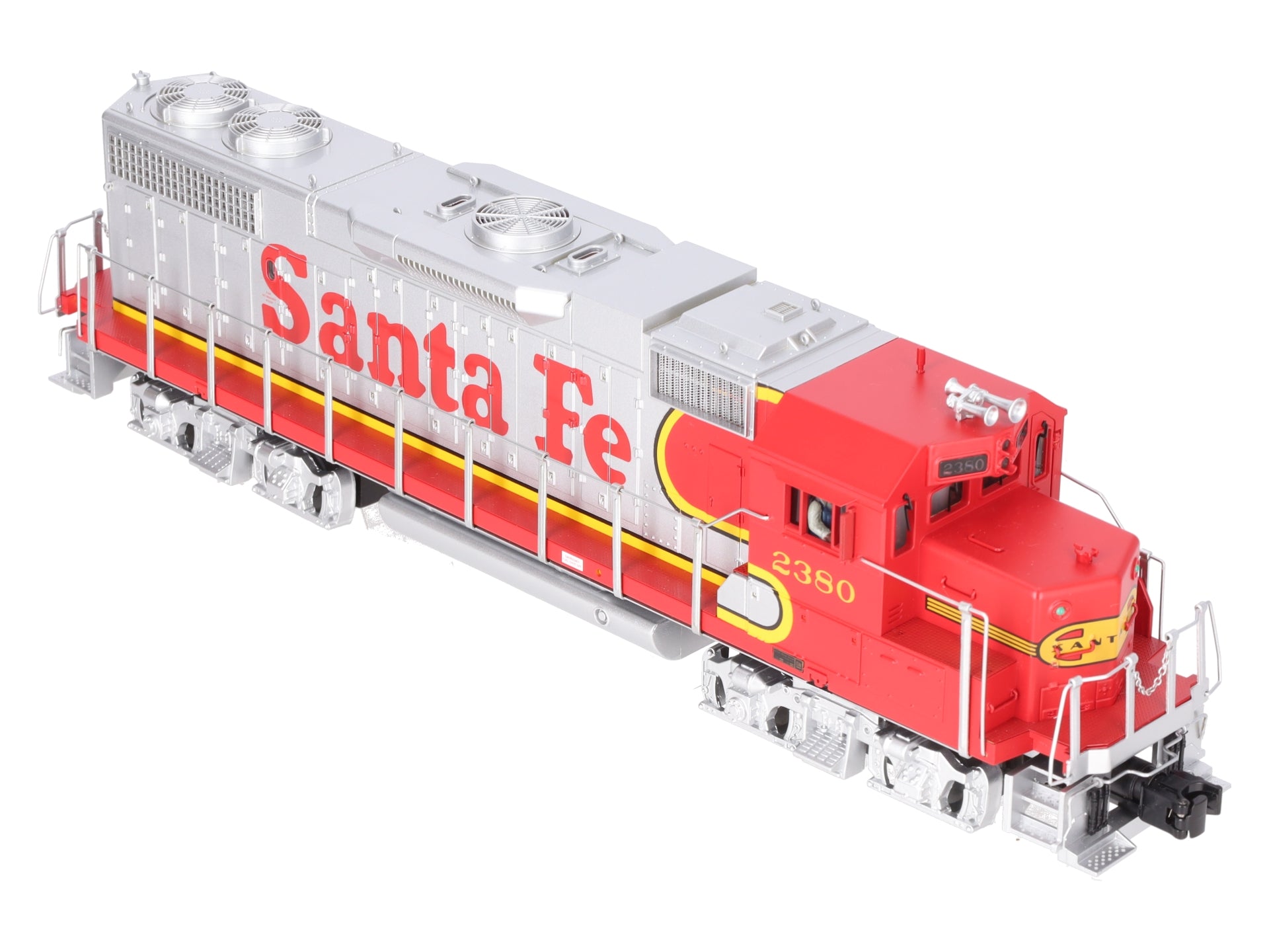 MTH 20-2255-1 O Gauge Santa Fe GP38-2 Diesel Engine w/PS2 #2380 LN/Box