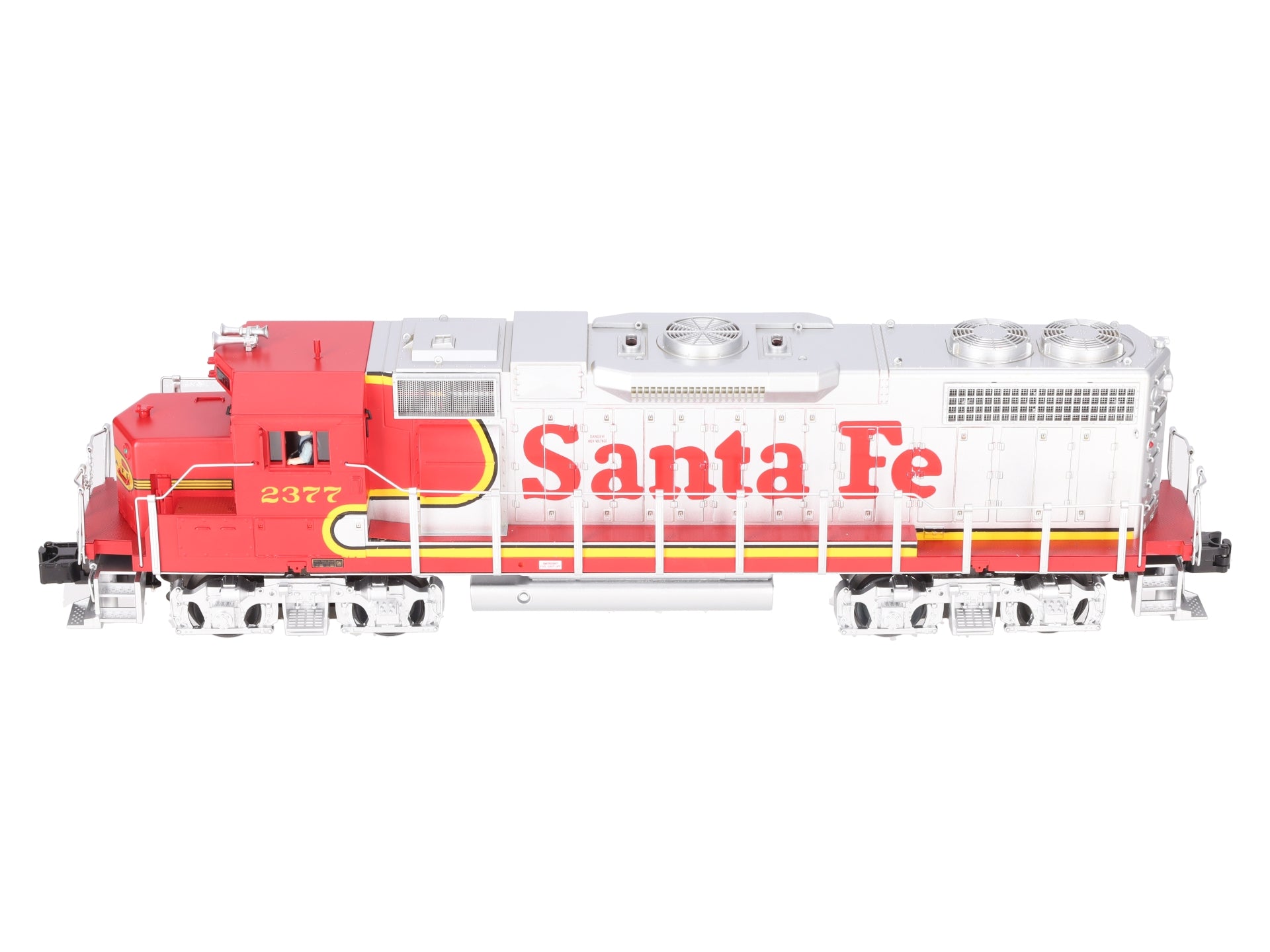 MTH 20-2255-1 O-Gauge Santa Fe GP38-2 Diesel Engine w/PS2 #2377 EX/Box