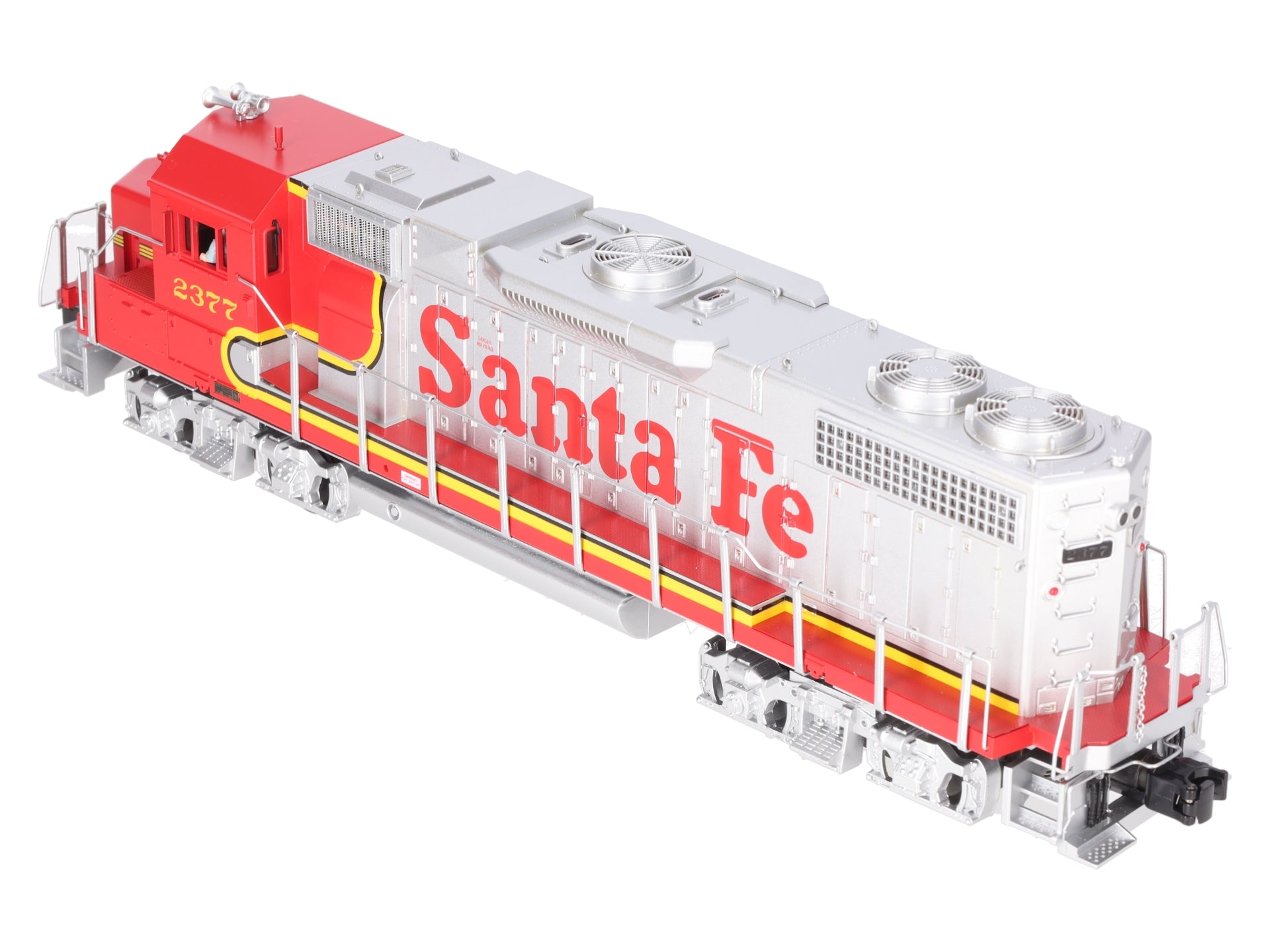 MTH 20-2255-1 O-Gauge Santa Fe GP38-2 Diesel Engine w/PS2 #2377 EX/Box