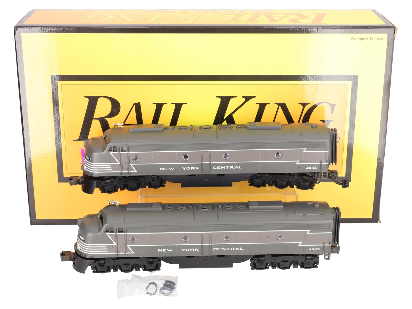 MTH 30-2140-1 New York Central E-8-AA Diesel Engine Set w/PS1 #4084/4045 LN/Box