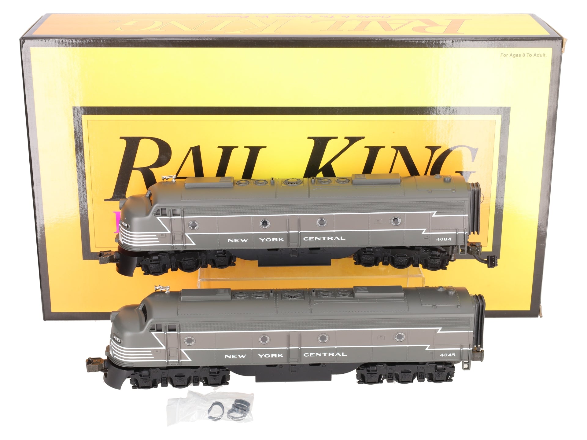 MTH 30-2140-1 New York Central E-8-AA Diesel Engine Set w/PS1 #4084/4045 LN/Box