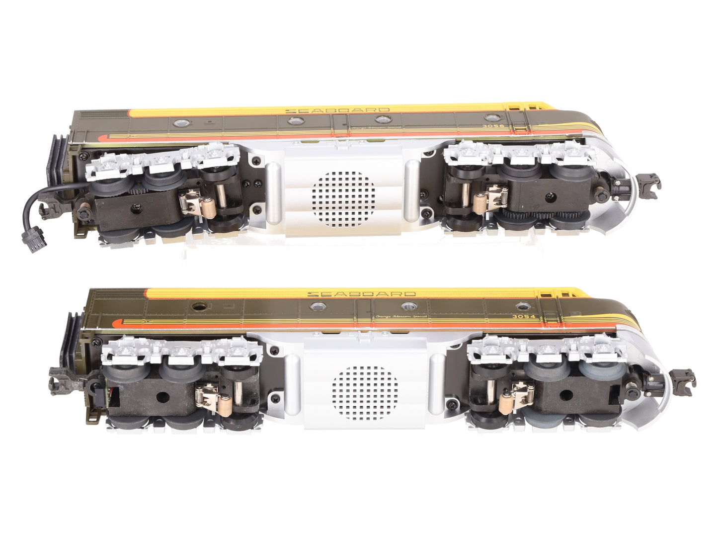 MTH 30-2181-1 Seaboard E-8 AA Diesel Engine Set w/PS1 #3053/3054 EX/Box