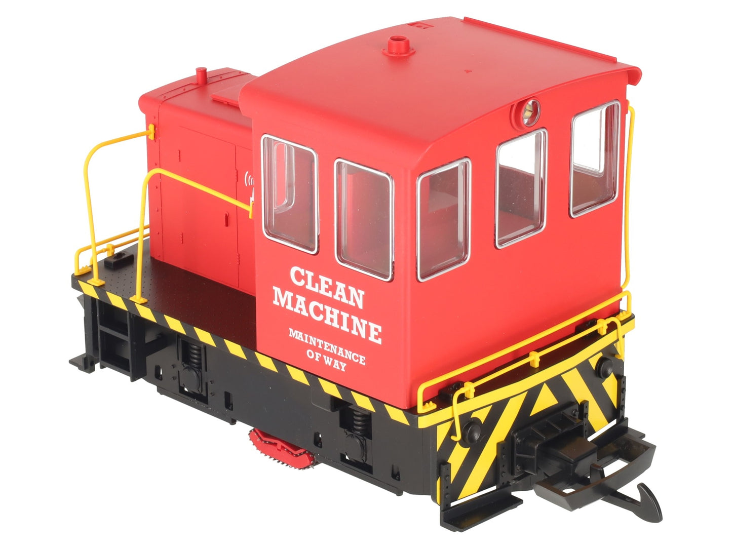 Piko 38506 G Scale Clean Machine R/C GE 25-Ton Track Cleaning Locomotive VG/Box