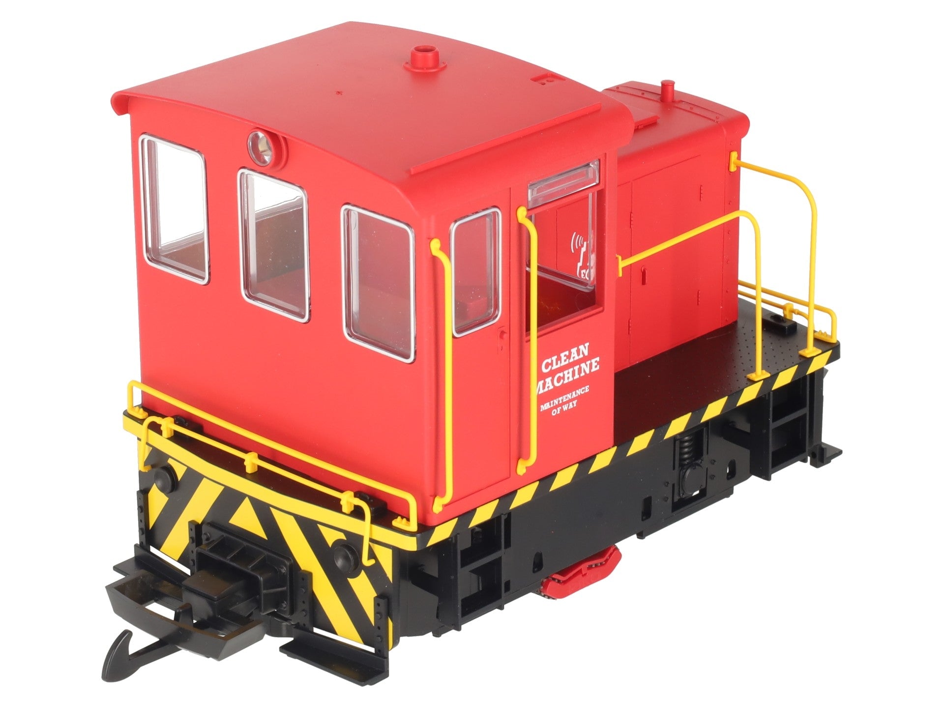Piko 38506 G Scale Clean Machine R/C GE 25-Ton Track Cleaning Locomotive VG/Box