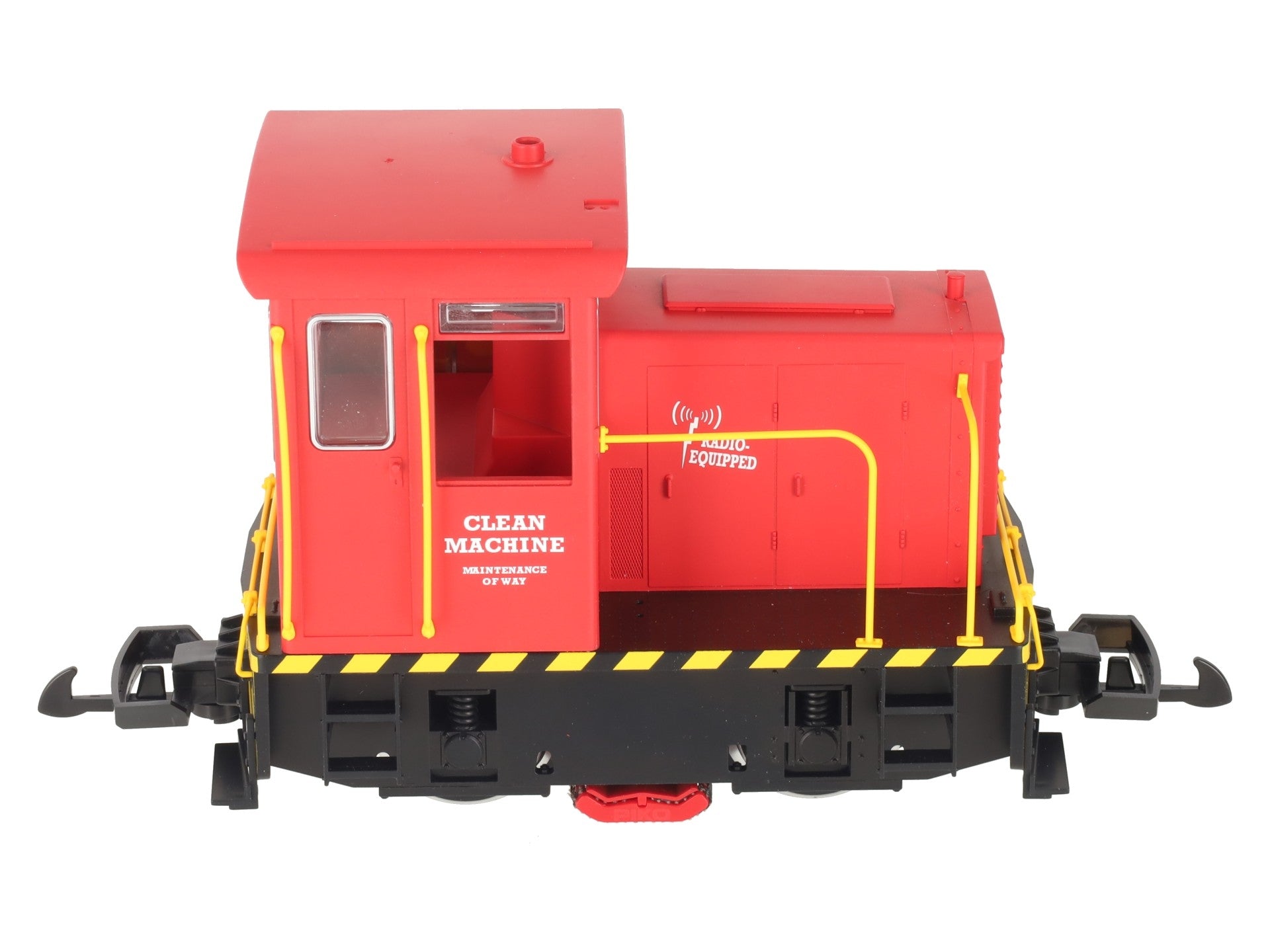 Piko 38506 G Scale Clean Machine R/C GE 25-Ton Track Cleaning Locomotive VG/Box