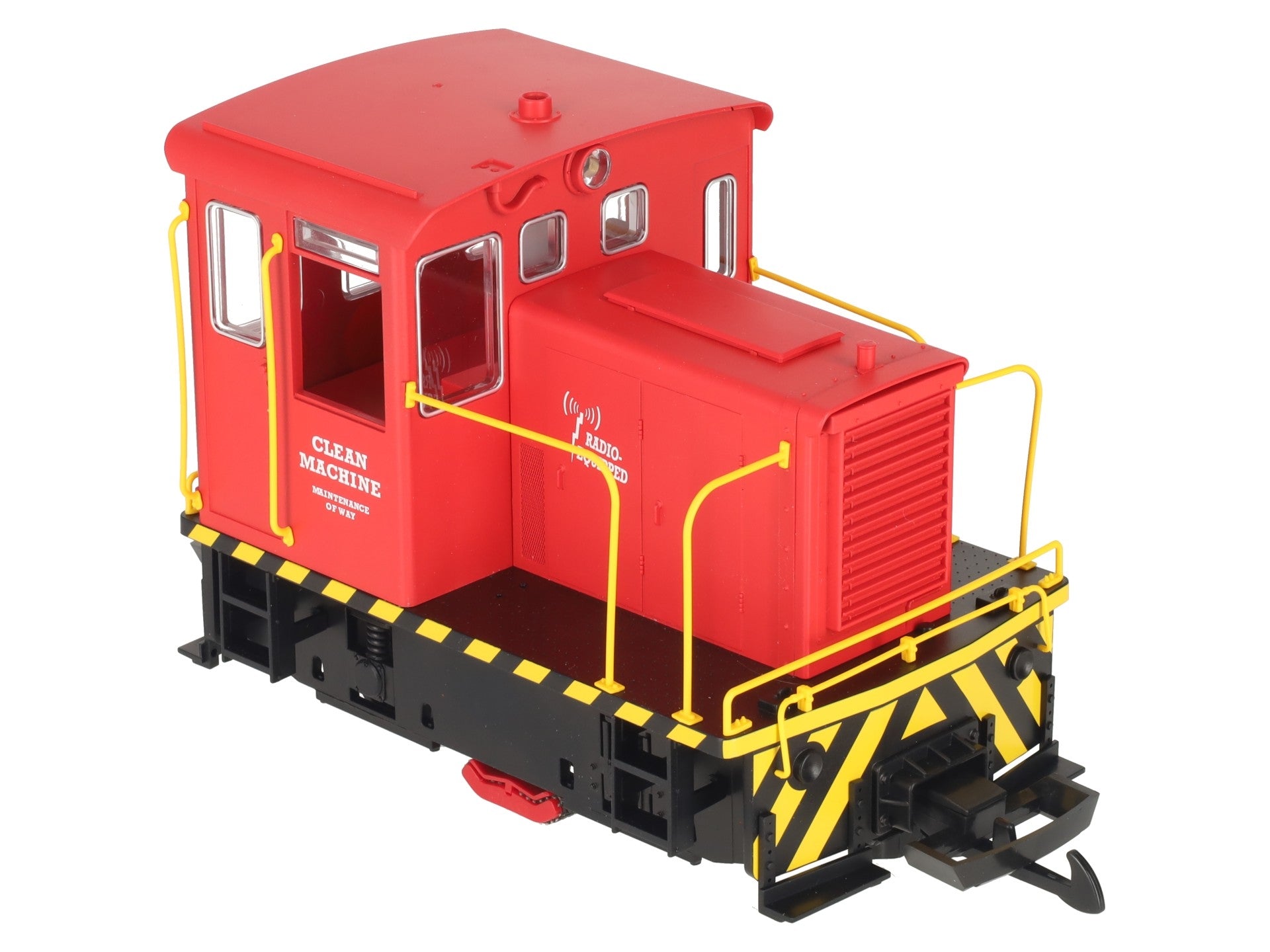 Piko 38506 G Scale Clean Machine R/C GE 25-Ton Track Cleaning Locomotive VG/Box