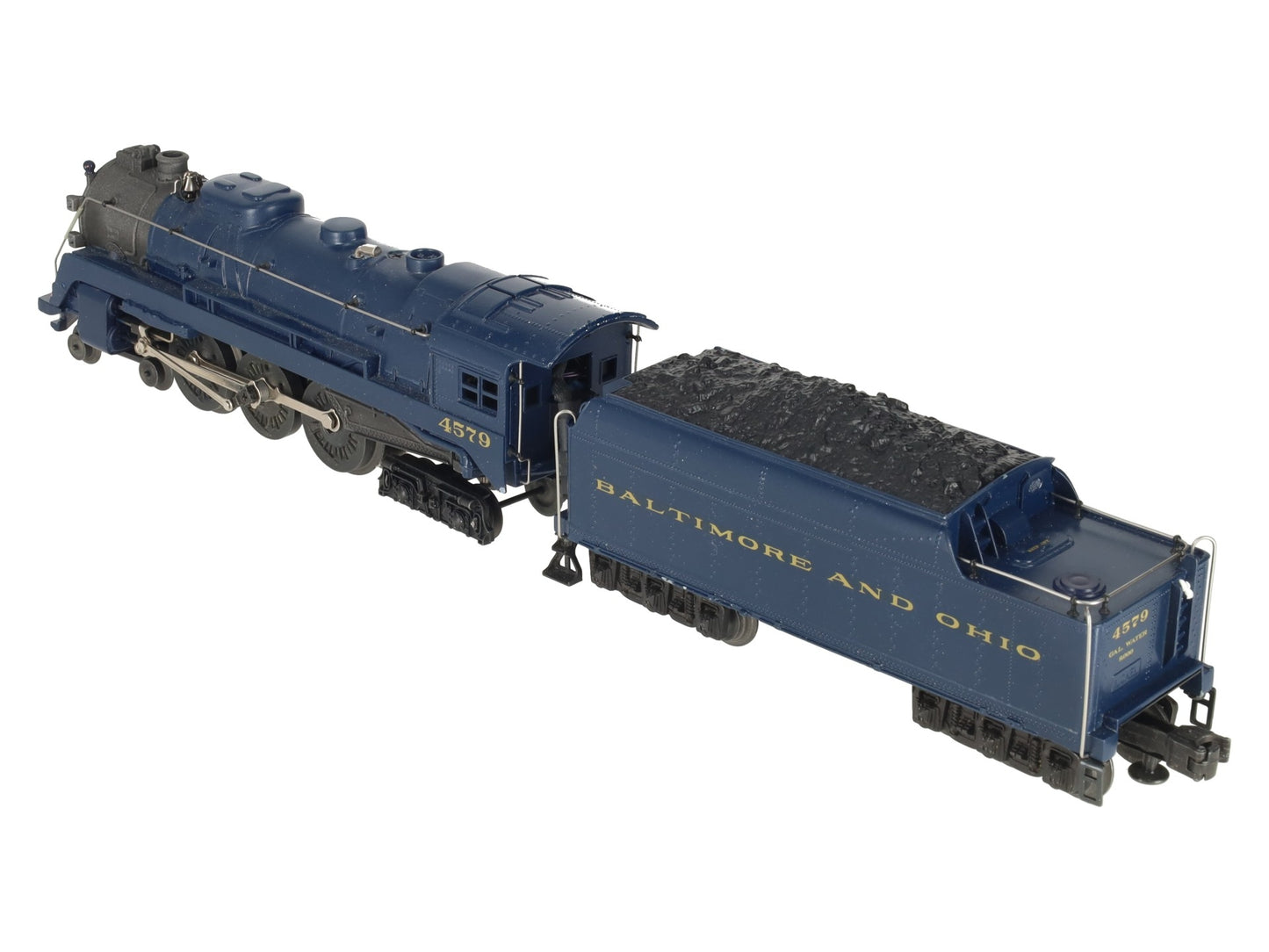 Lionel 646 Vintage O Custom B&O 4-6-4 Die-Cast Steam Locomotive & Tender #4579