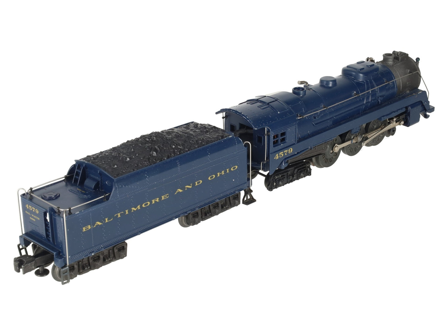 Lionel 646 Vintage O Custom B&O 4-6-4 Die-Cast Steam Locomotive & Tender #4579