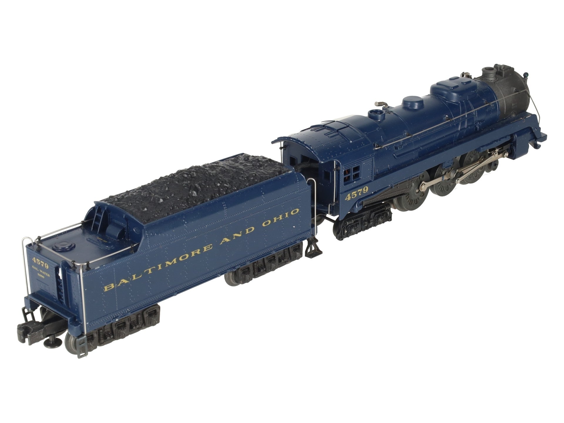 Lionel 646 Vintage O Custom B&O 4-6-4 Die-Cast Steam Locomotive & Tender #4579