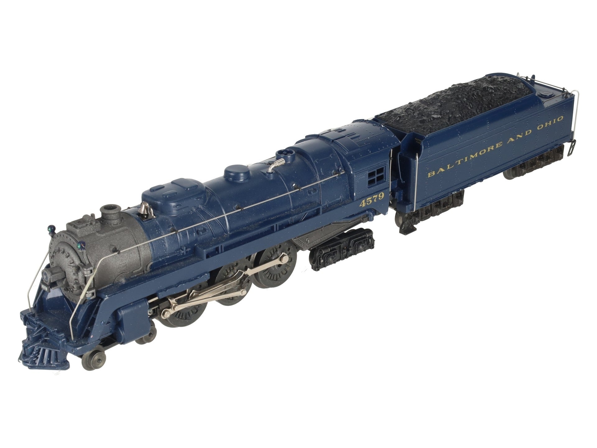 Lionel 646 Vintage O Custom B&O 4-6-4 Die-Cast Steam Locomotive & Tender #4579