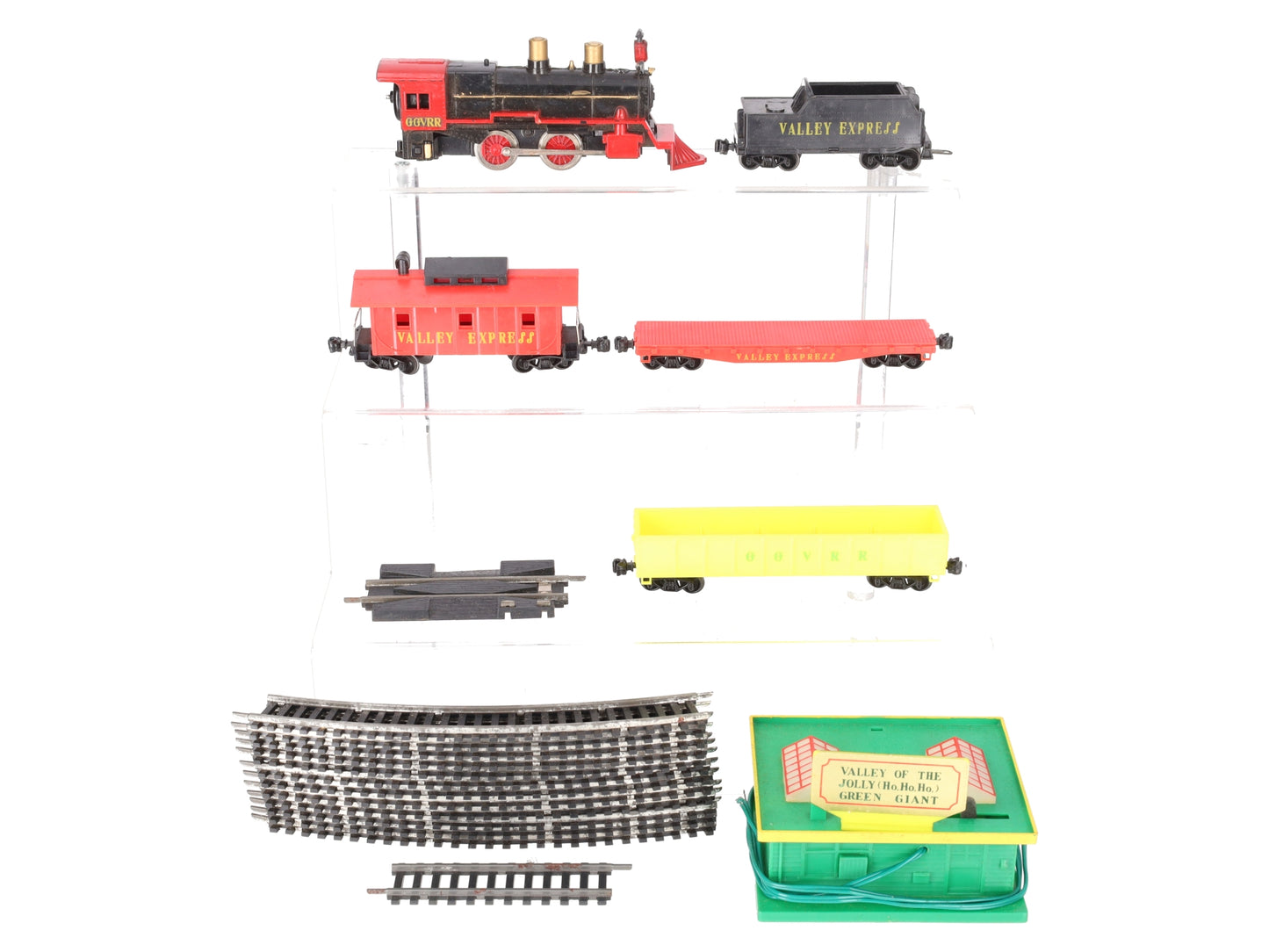 Marx HO Jolly Green Giant Valley Express 1960s Promo Train Set VG/Box