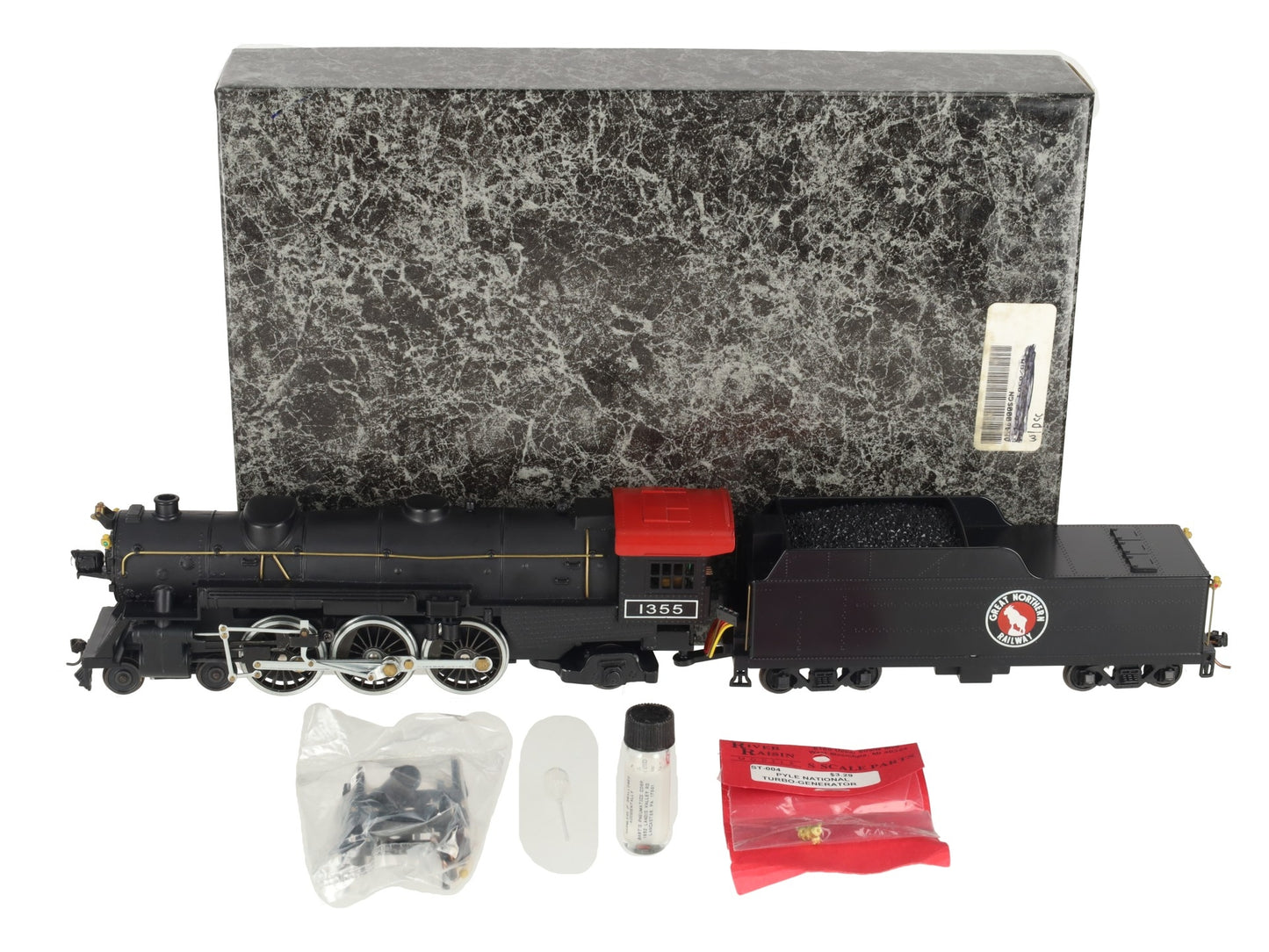 American Models S Scale Great Northern USRA 4-6-2 Steam Loco/Tender w/ DCC EX/Box
