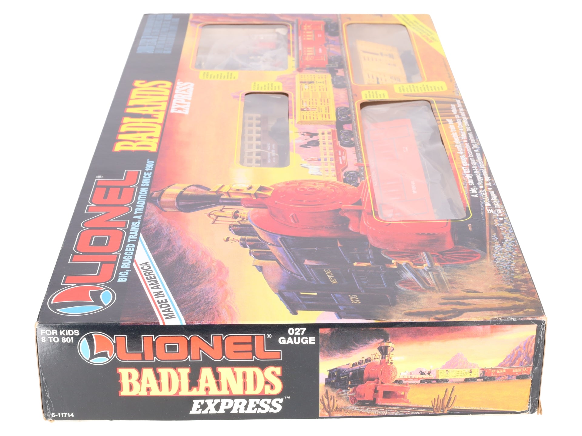 Lionel 6-11714 O Gauge Badlands Train Steam Train Set EX/Box