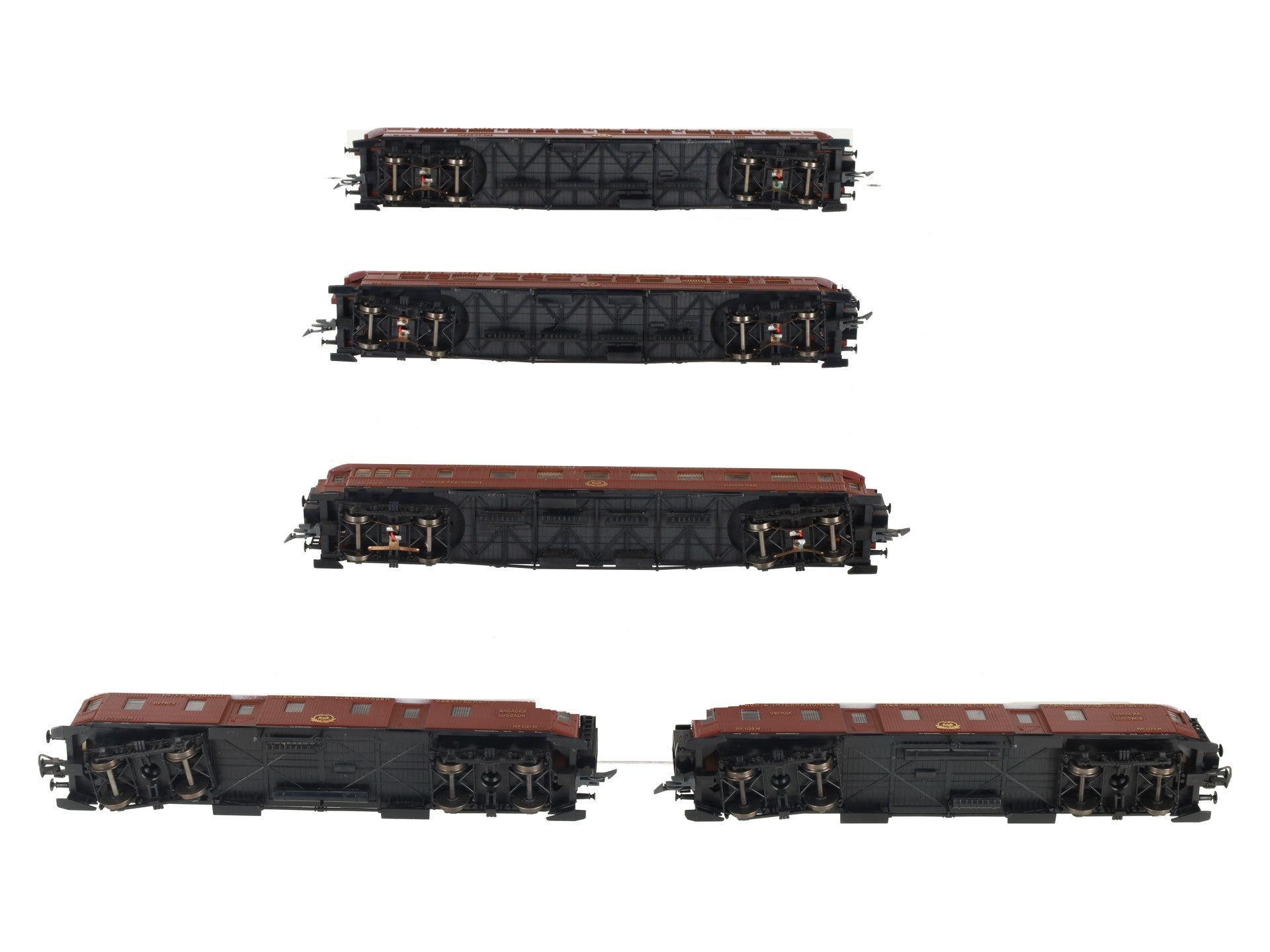 Liliput 386000 HO Scale Orient-Express 5-Car Passenger Set VG