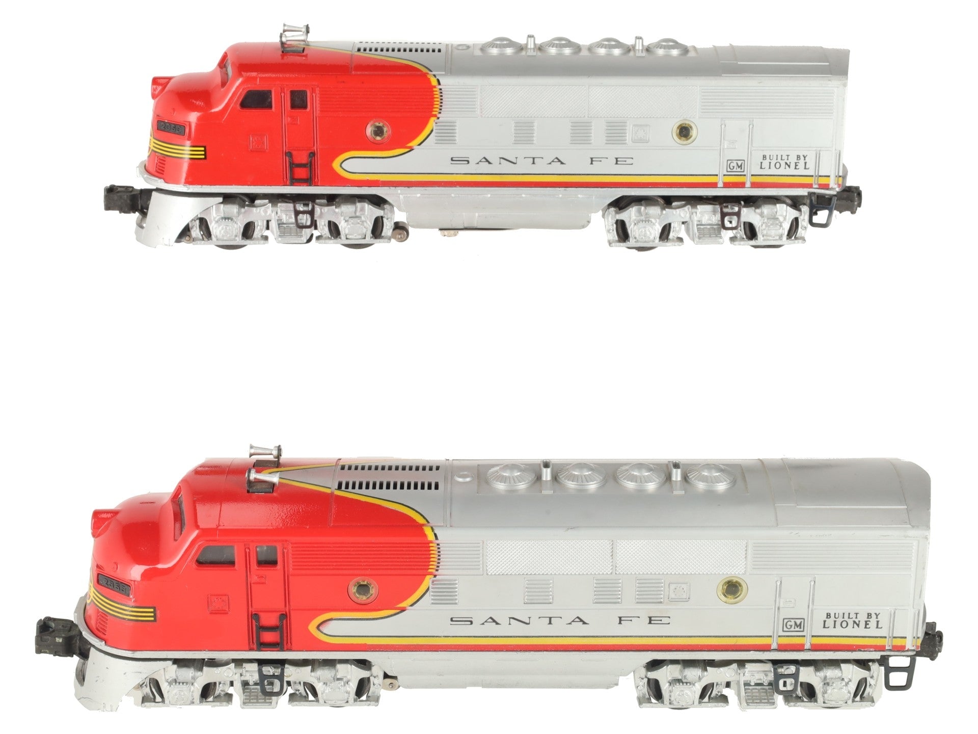 Lionel 2353 Vintage O Santa Fe F-3 AA Diesel Locomotive Set #2353 VG