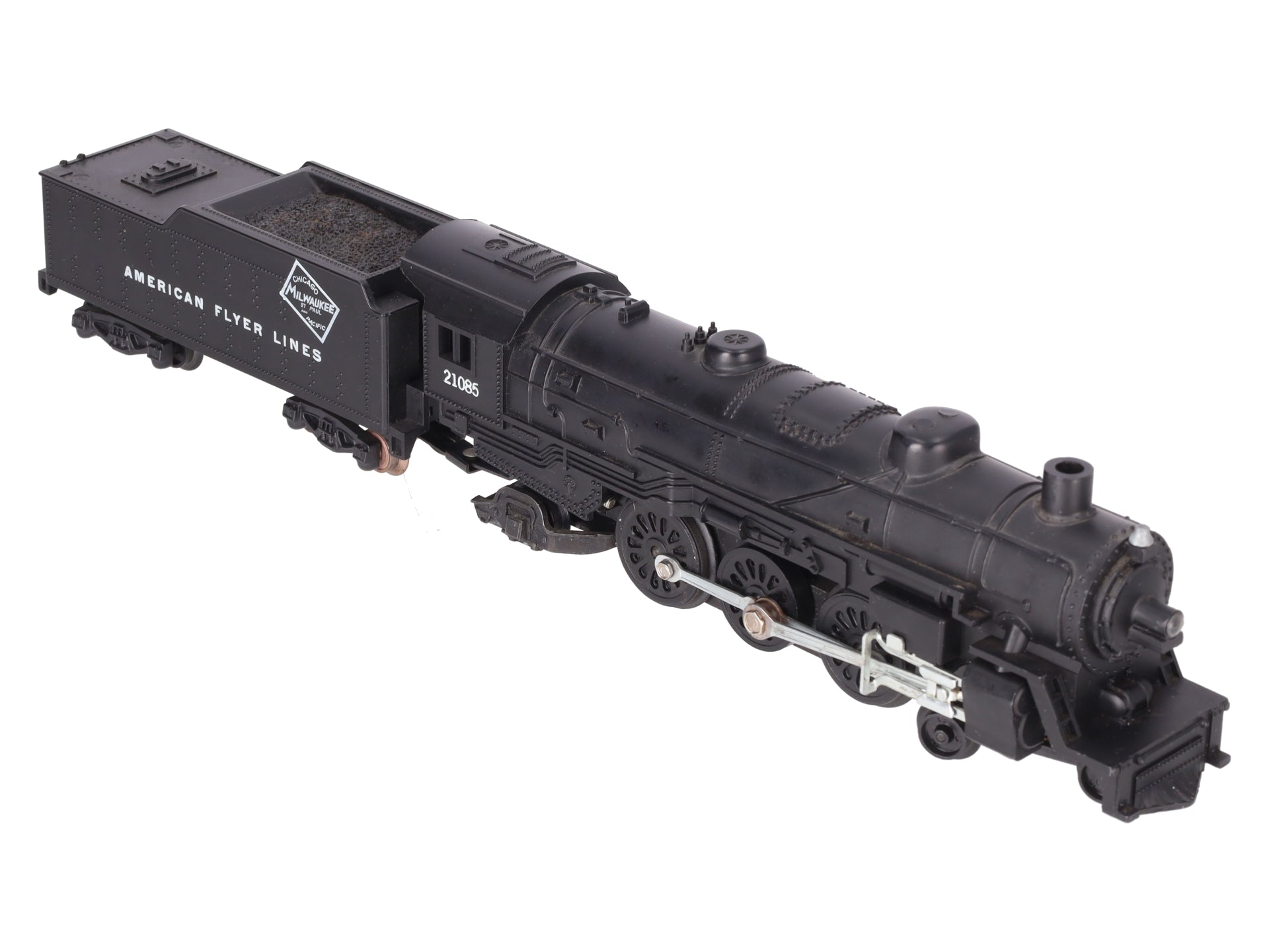 American Flyer 21085 Vintage S C&NW 4-6-2 Steam Locomotive & Tender VG