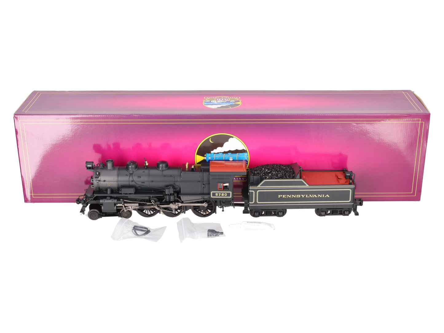 MTH 20-3382-1 Pennsylvania 4-6-0 G-5s Steam Engine w/PS2 #5720