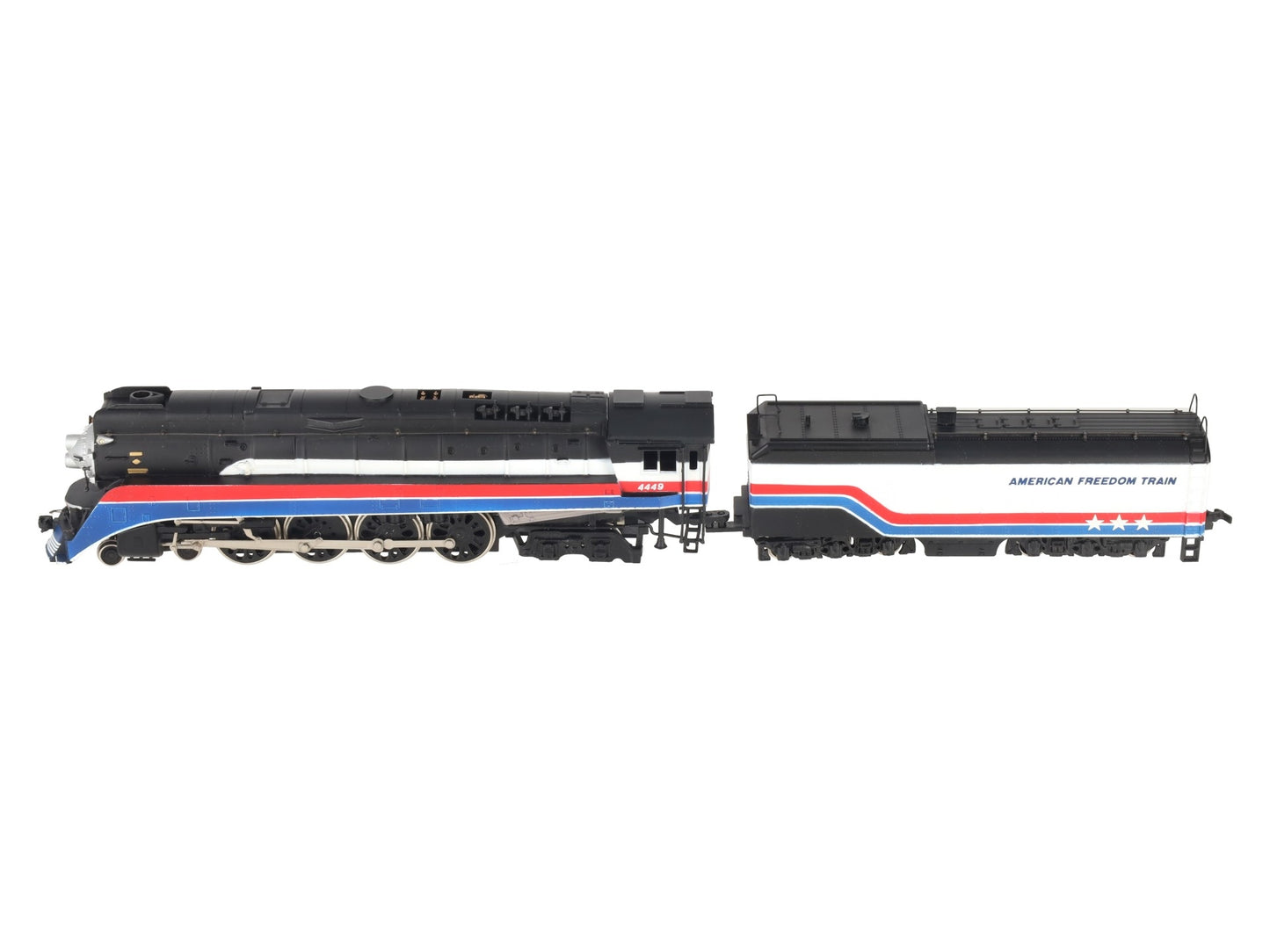 Bachmann 31310 HO American Freedom 4-8-4 Steam Engine Locomotive w/Tender #4449 EX/Box