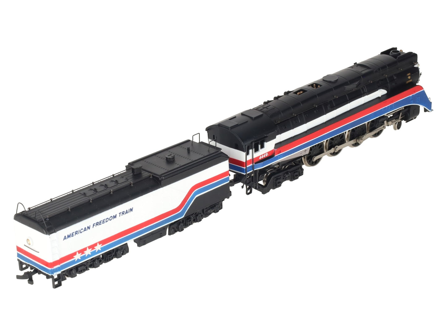 Bachmann 31310 HO American Freedom 4-8-4 Steam Engine Locomotive w/Tender #4449 EX/Box