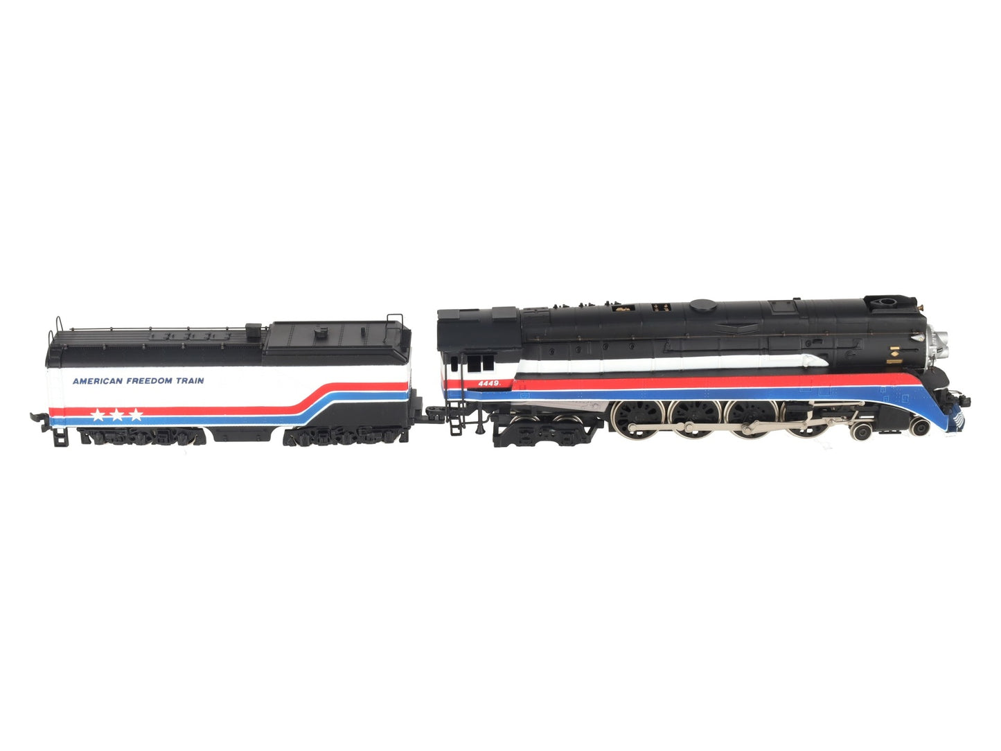 Bachmann 31310 HO American Freedom 4-8-4 Steam Engine Locomotive w/Tender #4449 EX/Box