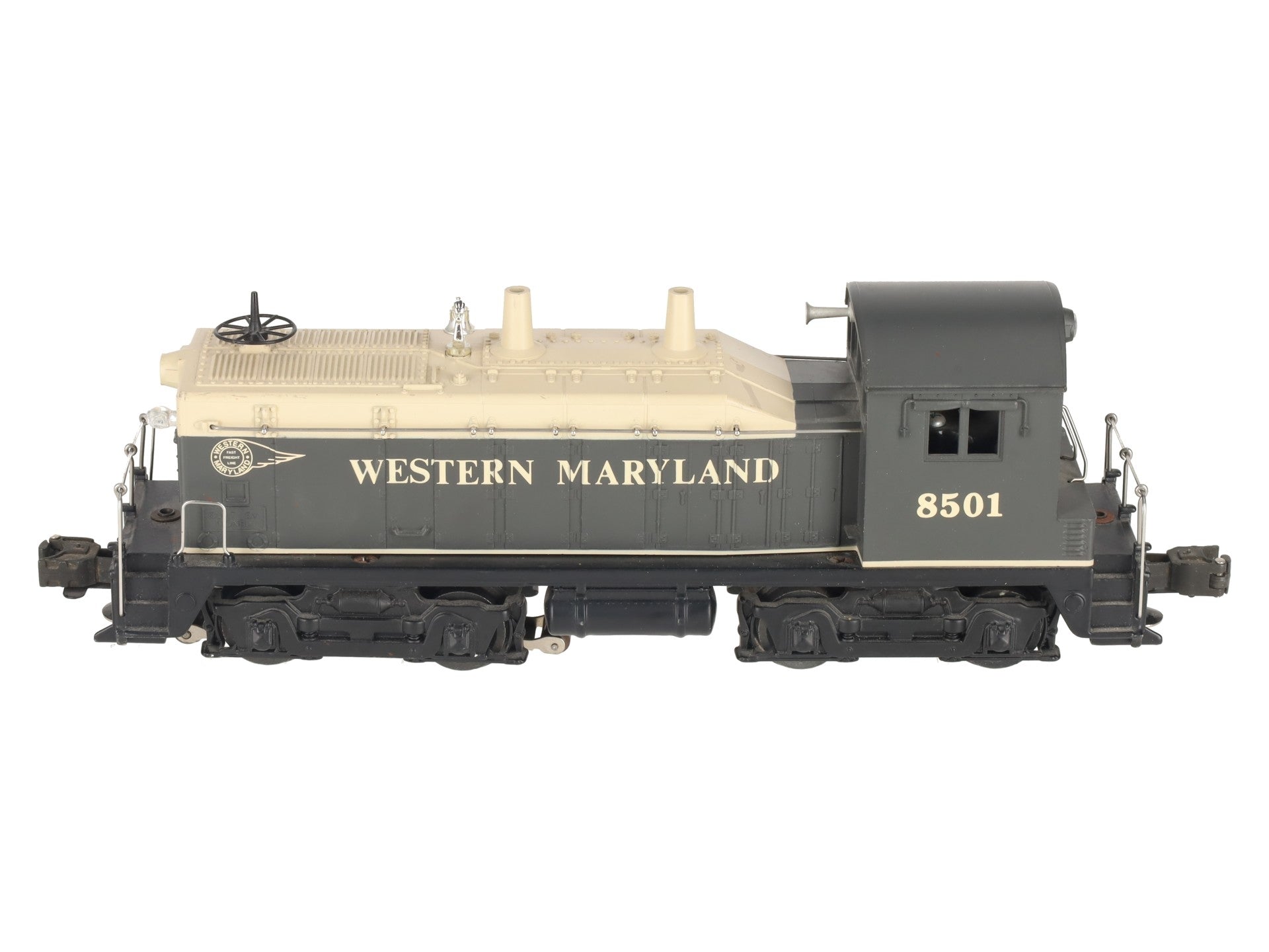 Lionel 6-18501 O Gauge Western Maryland NW2 Powered Diesel Locomotive #8501 EX/Box
