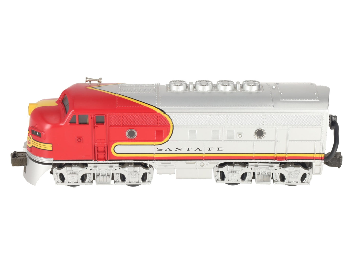 MTH 30-40211A O Gauge Santa Fe EMD F3 A-Unit Diesel Engine #16 w/PS1 LN/Box