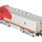 MTH 30-40211A O Gauge Santa Fe EMD F3 A-Unit Diesel Engine #16 w/PS1 LN/Box