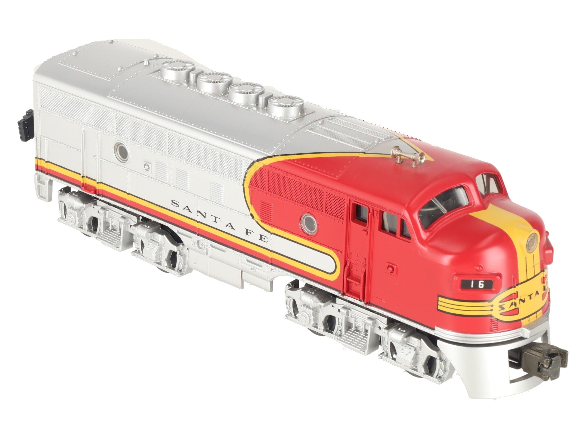 MTH 30-40211A O Gauge Santa Fe EMD F3 A-Unit Diesel Engine #16 w/PS1 LN/Box