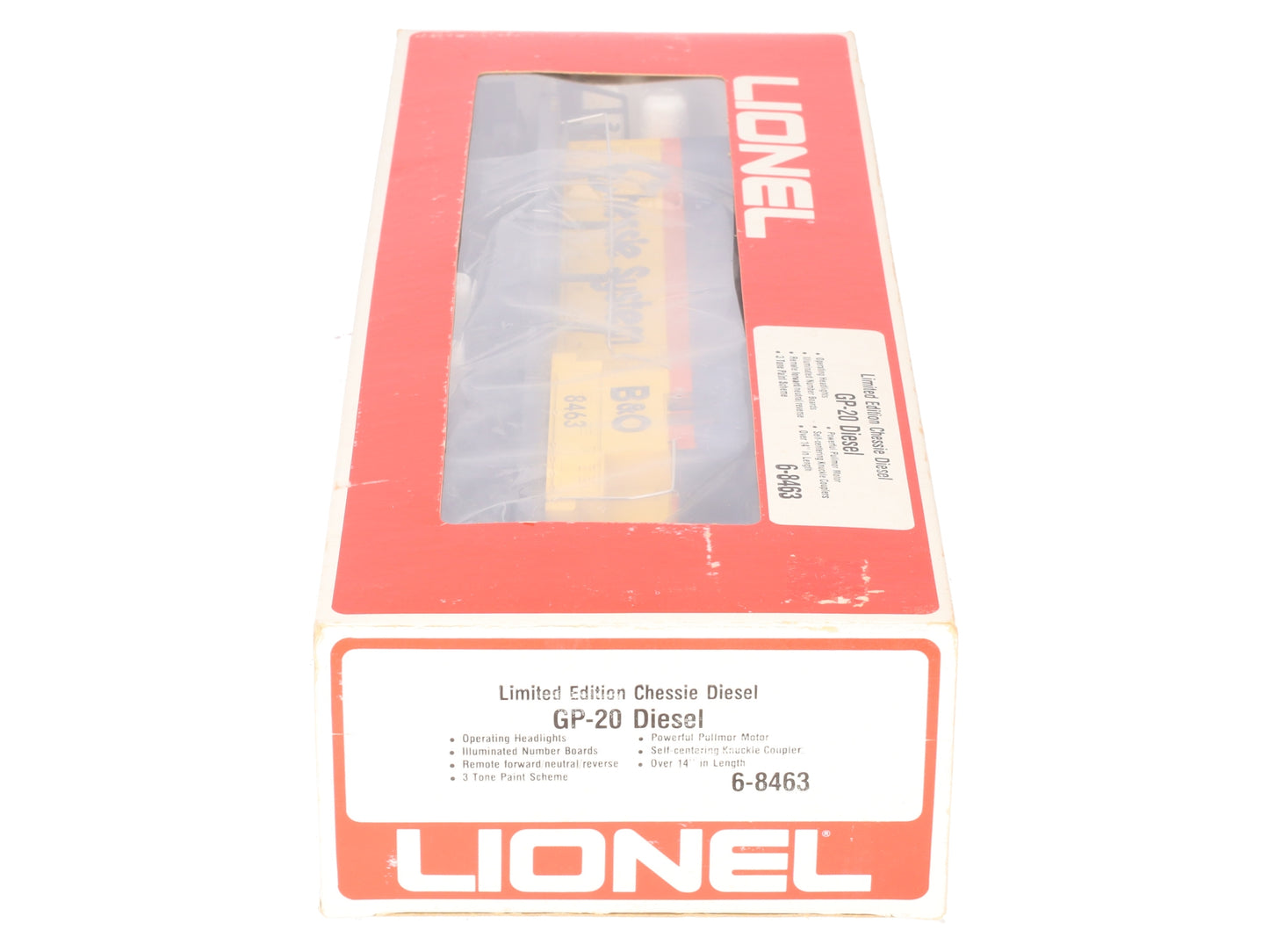 Lionel 6-8463 O Gauge Chessie System GP20 Diesel Engine VG/Box