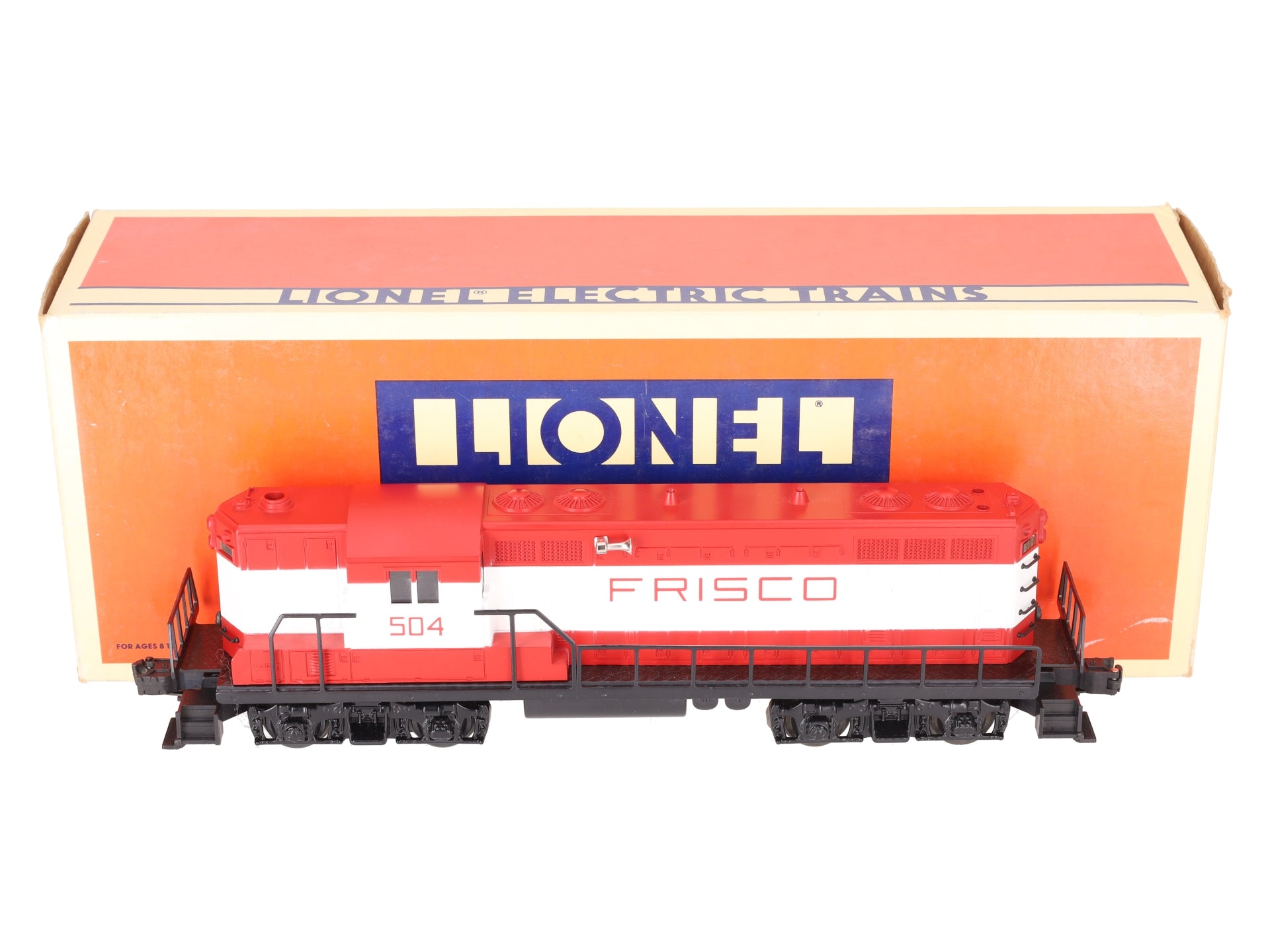 Lionel 6-18504 O Gauge Frisco GP-7 Diesel Locomotive #504 EX/Box