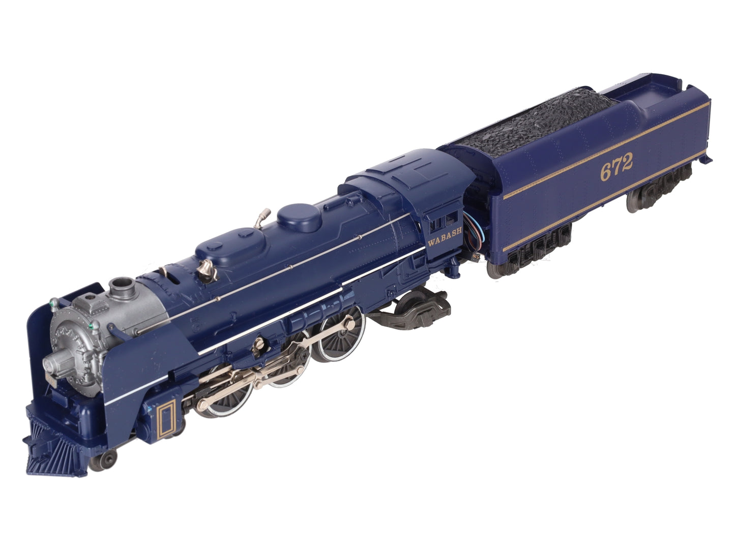 Lionel 6-8610 O Gauge Wabash 4-6-2 Steam Locomotive & Tender #672 EX/Box