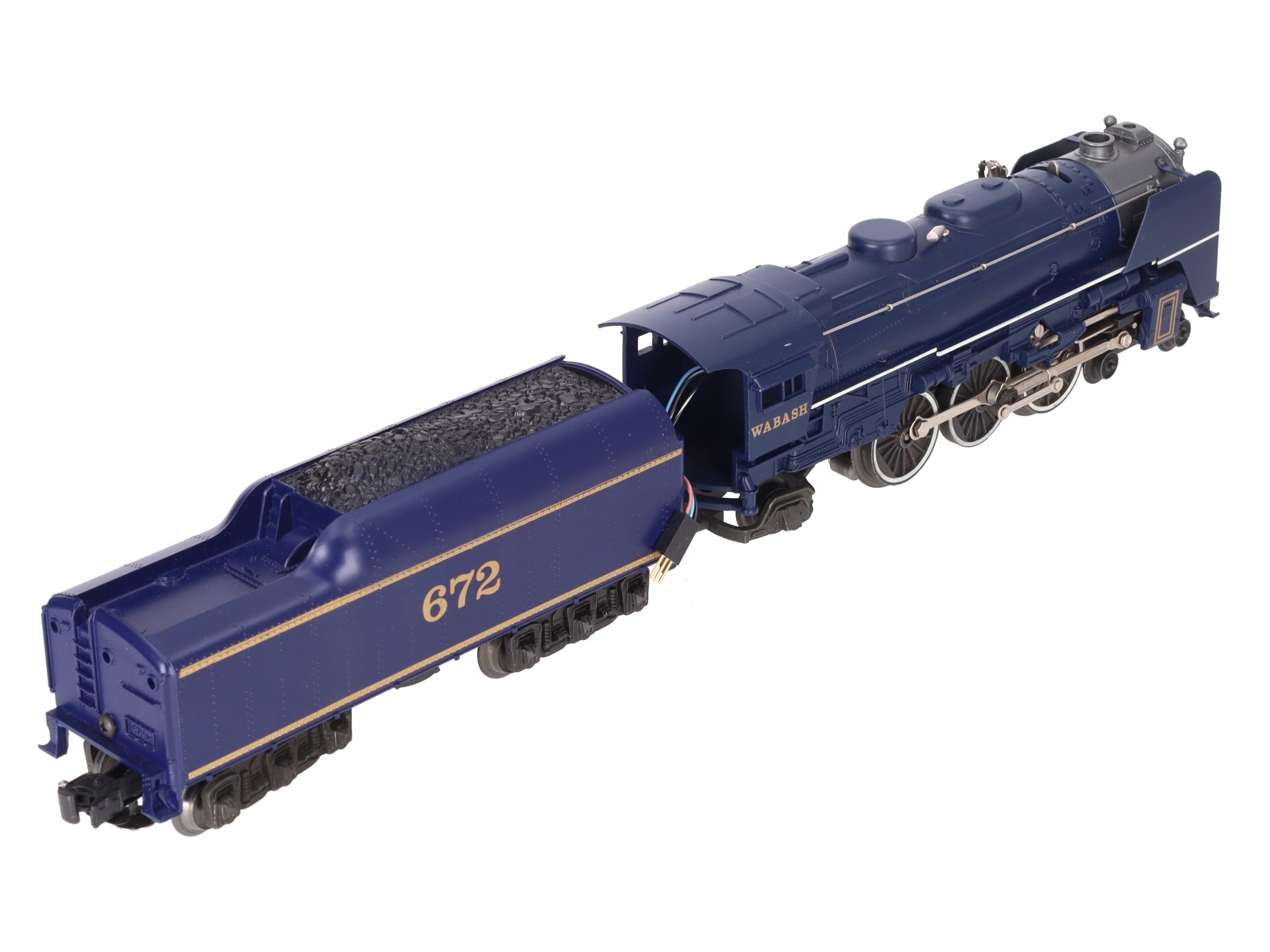 Lionel 6-8610 O Gauge Wabash 4-6-2 Steam Locomotive & Tender #672 EX/Box