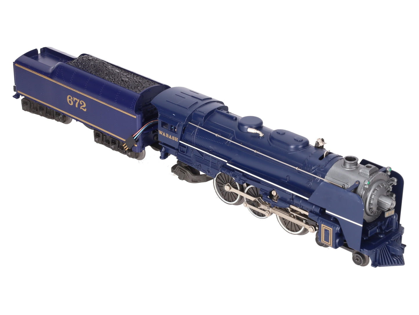 Lionel 6-8610 O Gauge Wabash 4-6-2 Steam Locomotive & Tender #672 EX/Box