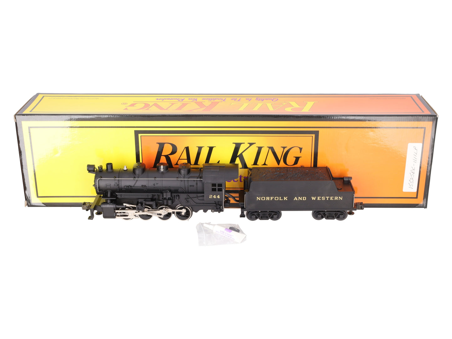 MTH RK-1111LP O Norfolk & Western 0-8-0 Scale Switch Engine 3-Rail w/PS1 LN/Box