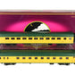 MTH 20-6691 O CNW 70' Streamlined Slpr/Diner Passenger Car Set (Set of 2) EX/Box