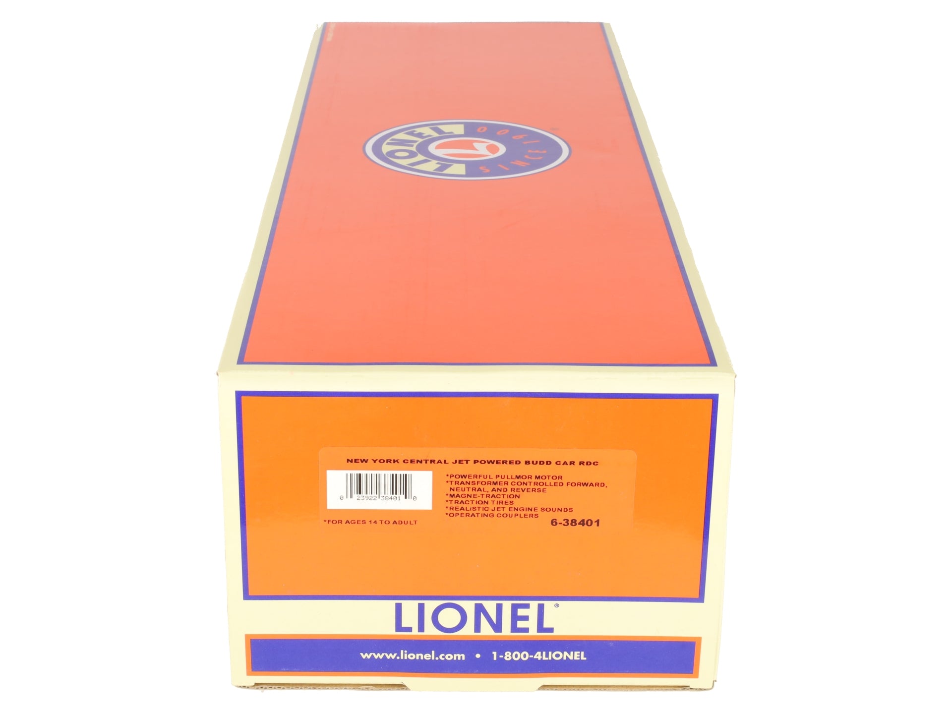 Lionel 6-38401 O New York Central Jet Powered RDC Rail Car #M-497 EX/Box