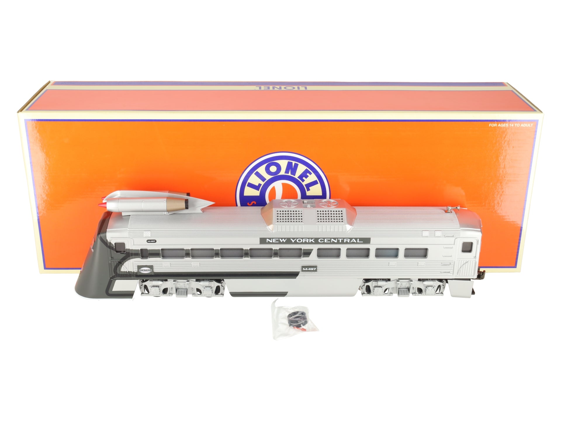 Lionel 6-38401 O New York Central Jet Powered RDC Rail Car #M-497 EX/Box